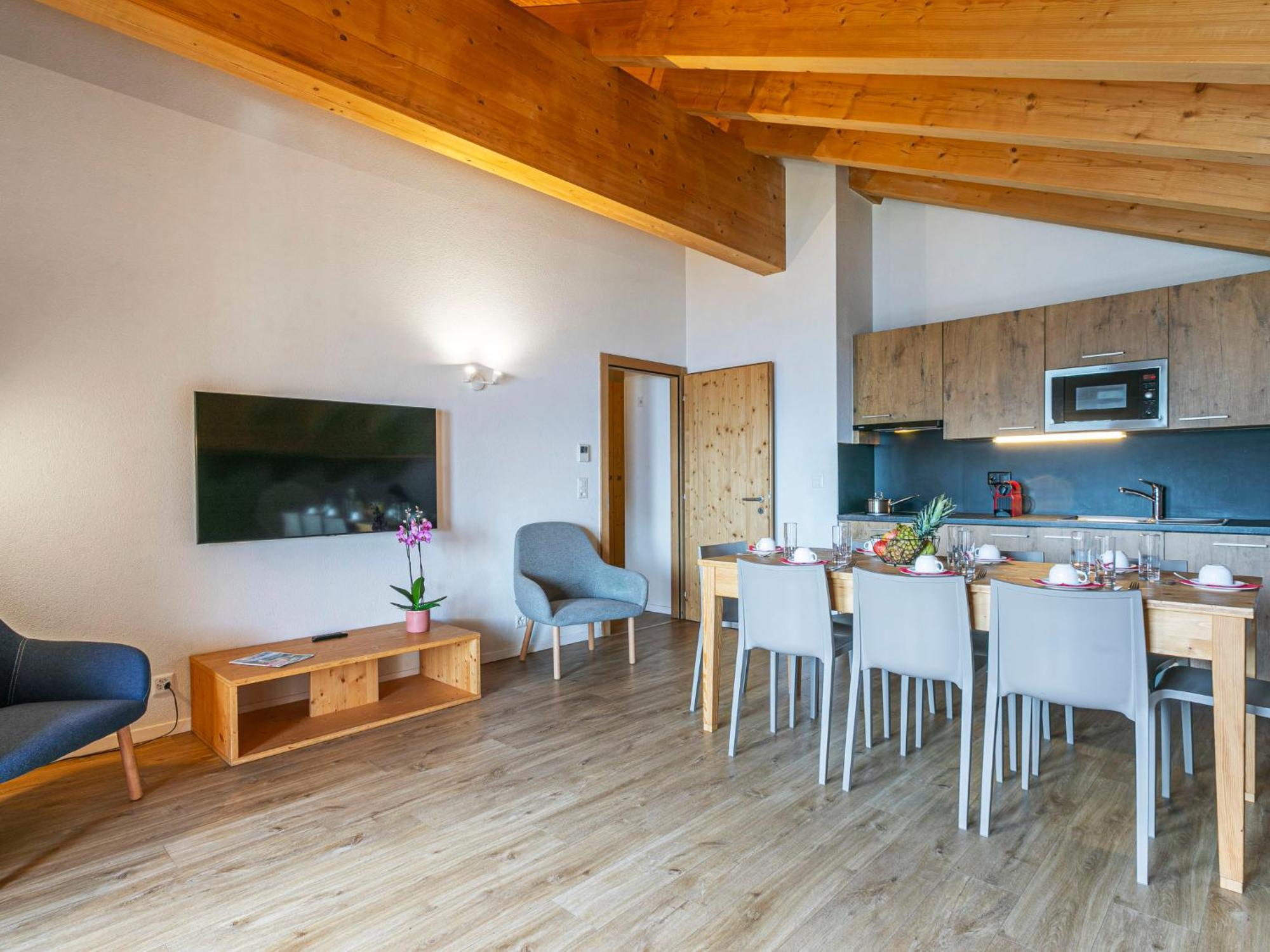 Apartment T-Resort La Tzoumaz 4P8 Vue Vallee By Interhome المظهر الخارجي الصورة